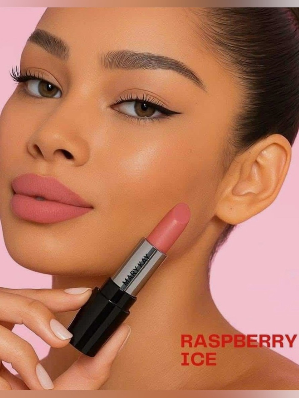 Mary Kay Gel Semi-Shine Lipstick Raspberry Ice